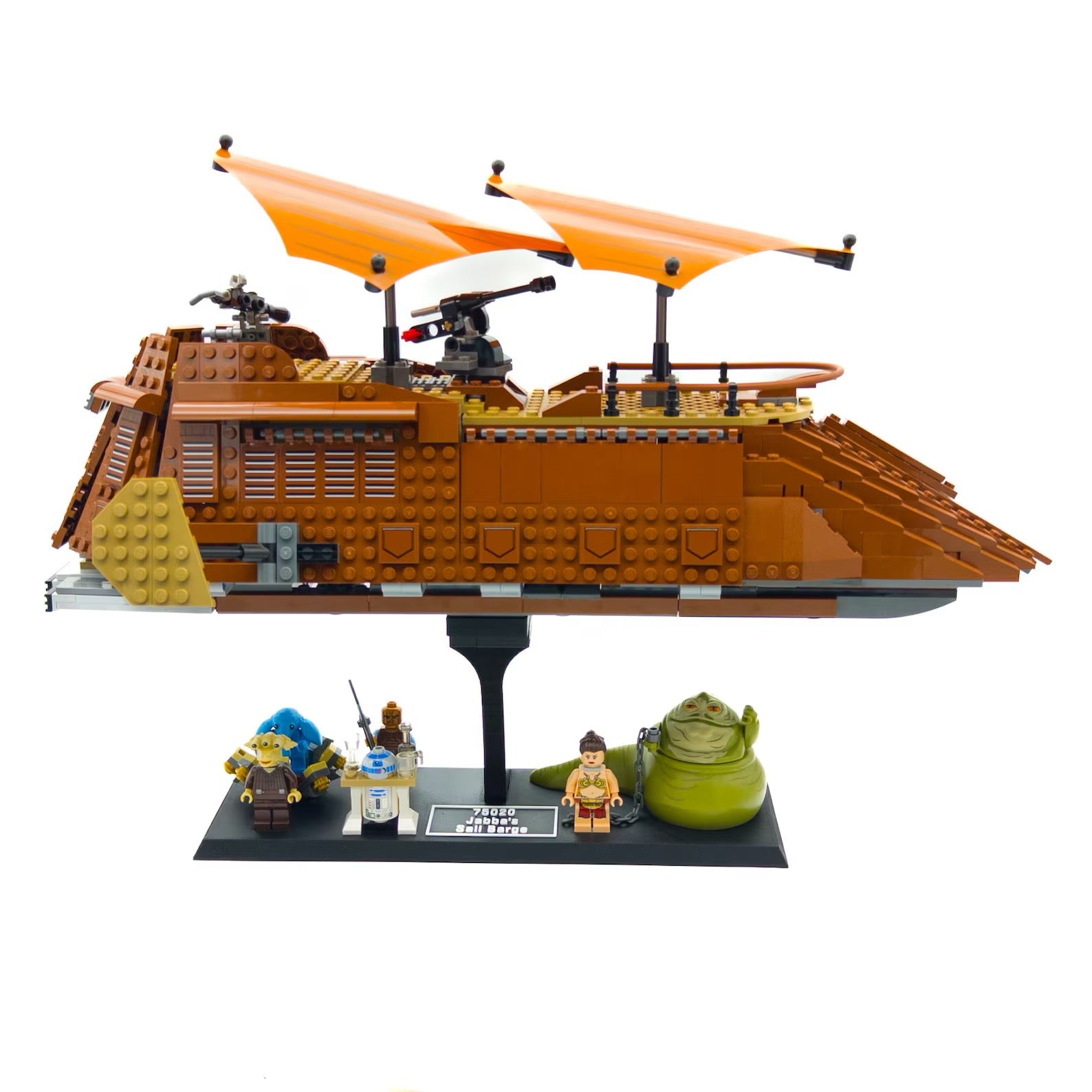 Display Stand for Lego Star Wars 75020 Jabba's Sail Barge