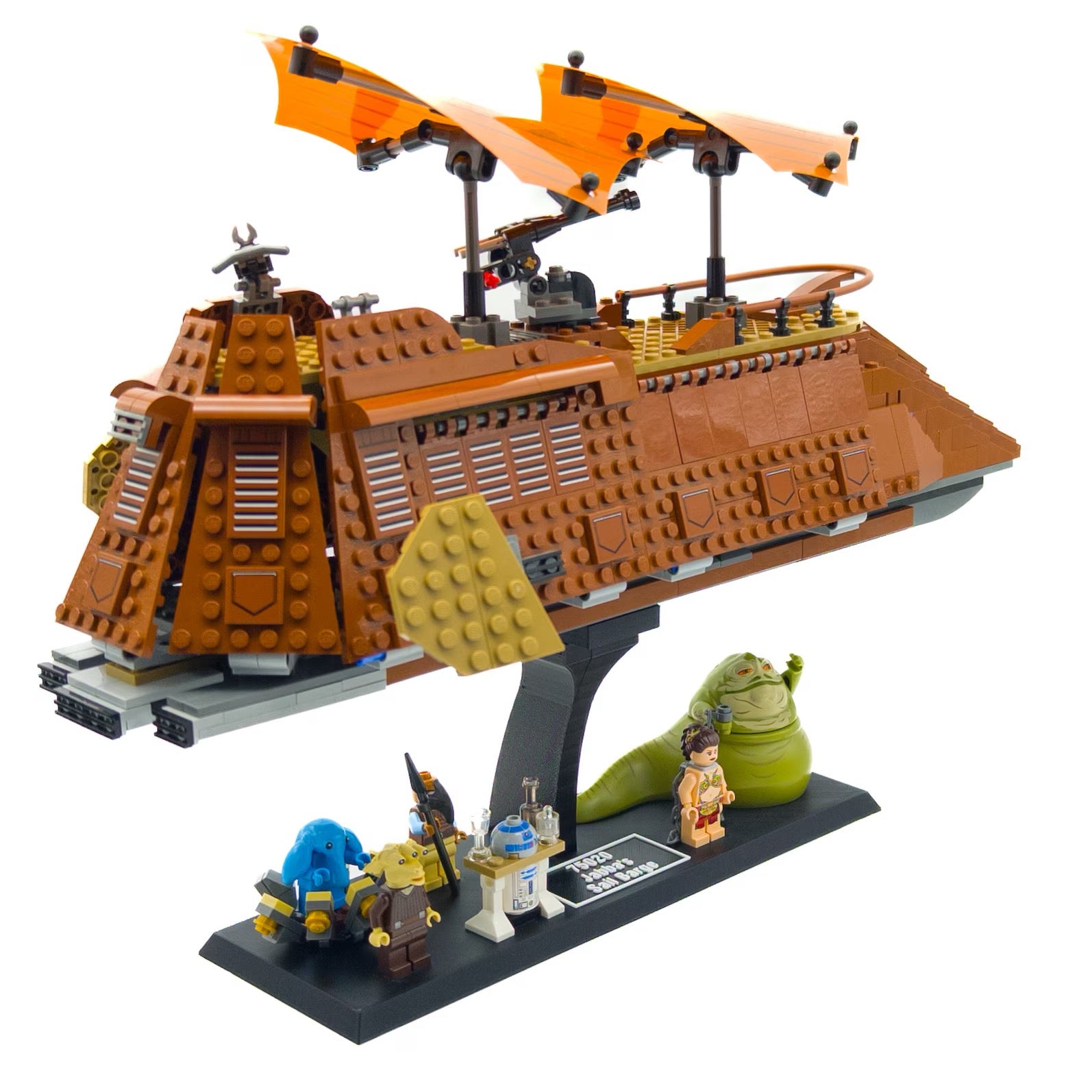 Display Stand for Lego Star Wars 75020 Jabba's Sail Barge