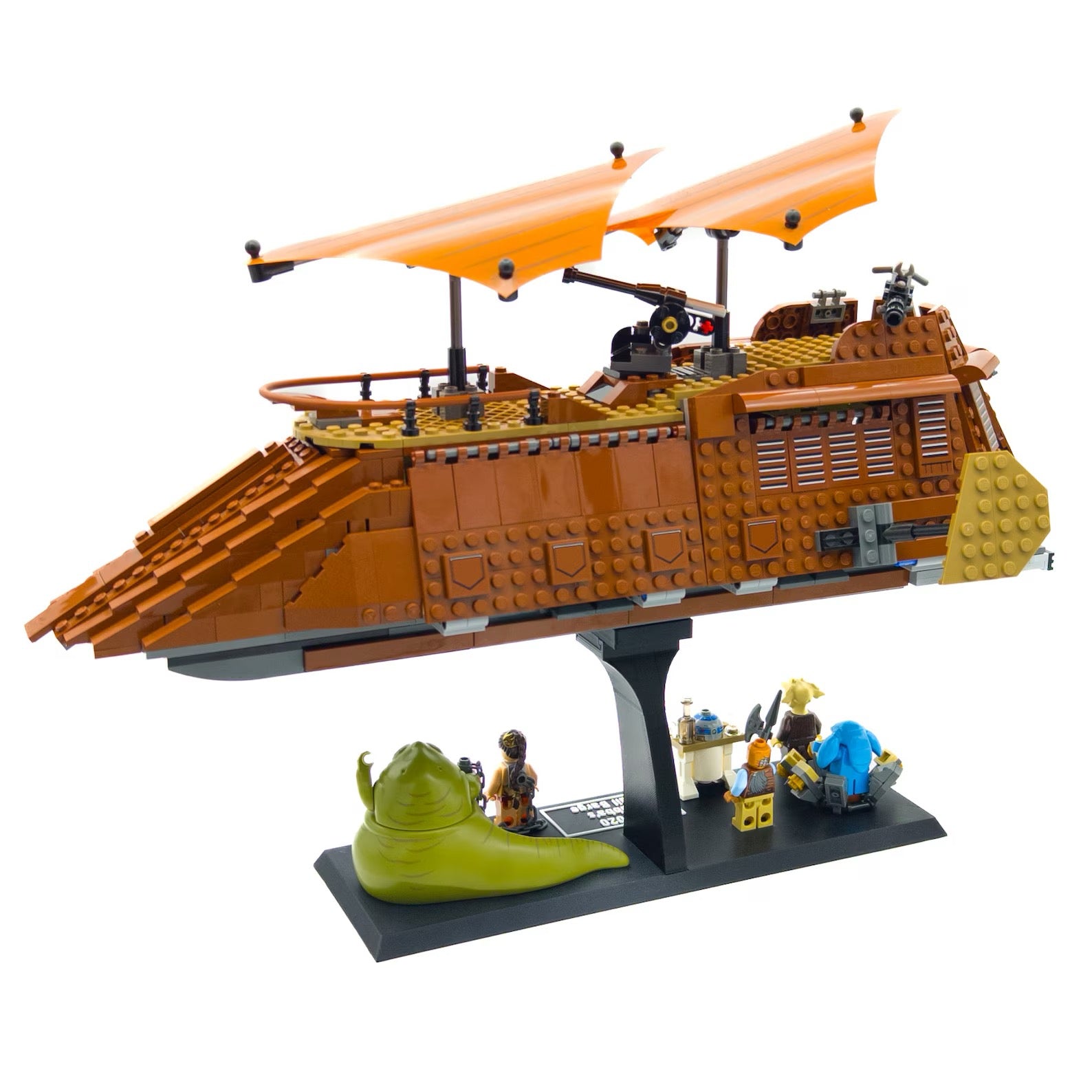 Display Stand for Lego Star Wars 75020 Jabba's Sail Barge