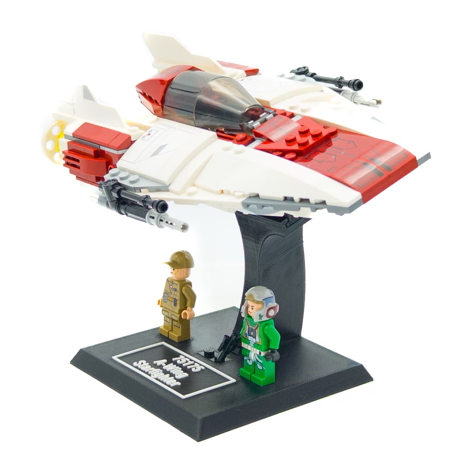 Display Stand for Lego Star Wars 7134 / 6207 / 75003 / 75175 / 75248 / 75150 A-Wing Starfighter