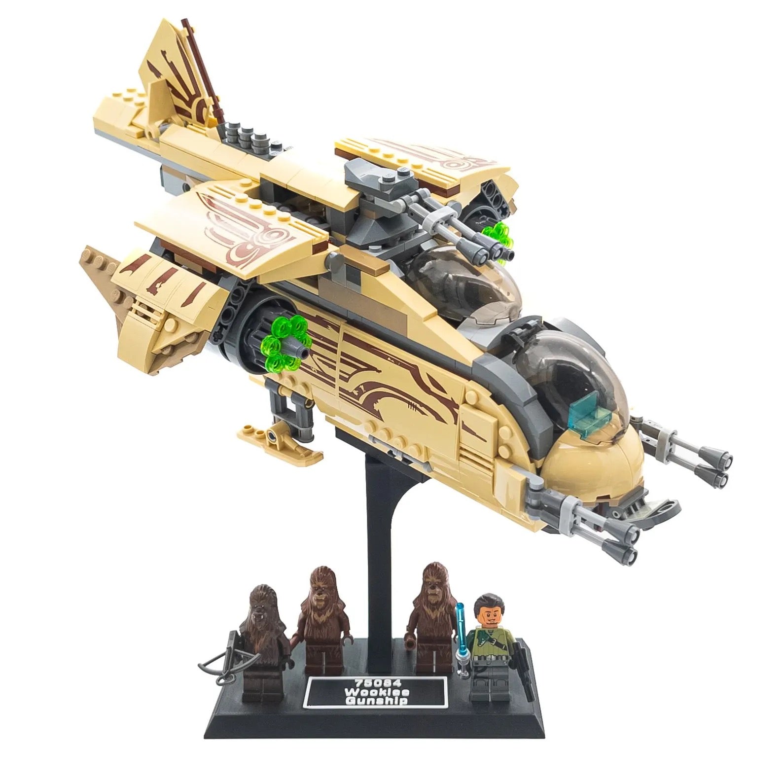 Display Stand for Lego Star Wars 75084 Wookiee Gunship | Rebels
