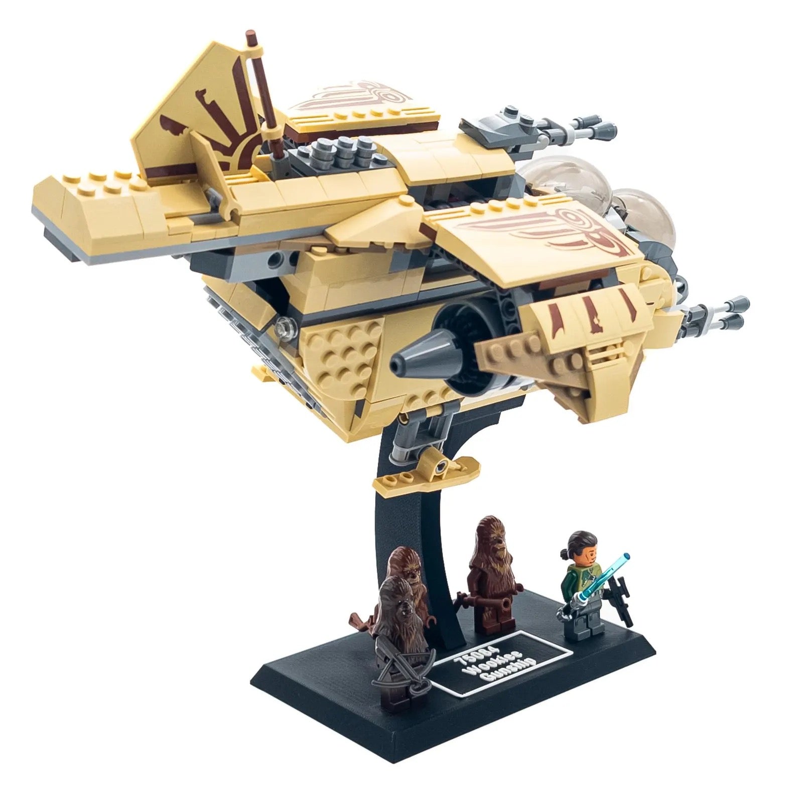 Display Stand for Lego Star Wars 75084 Wookiee Gunship | Rebels