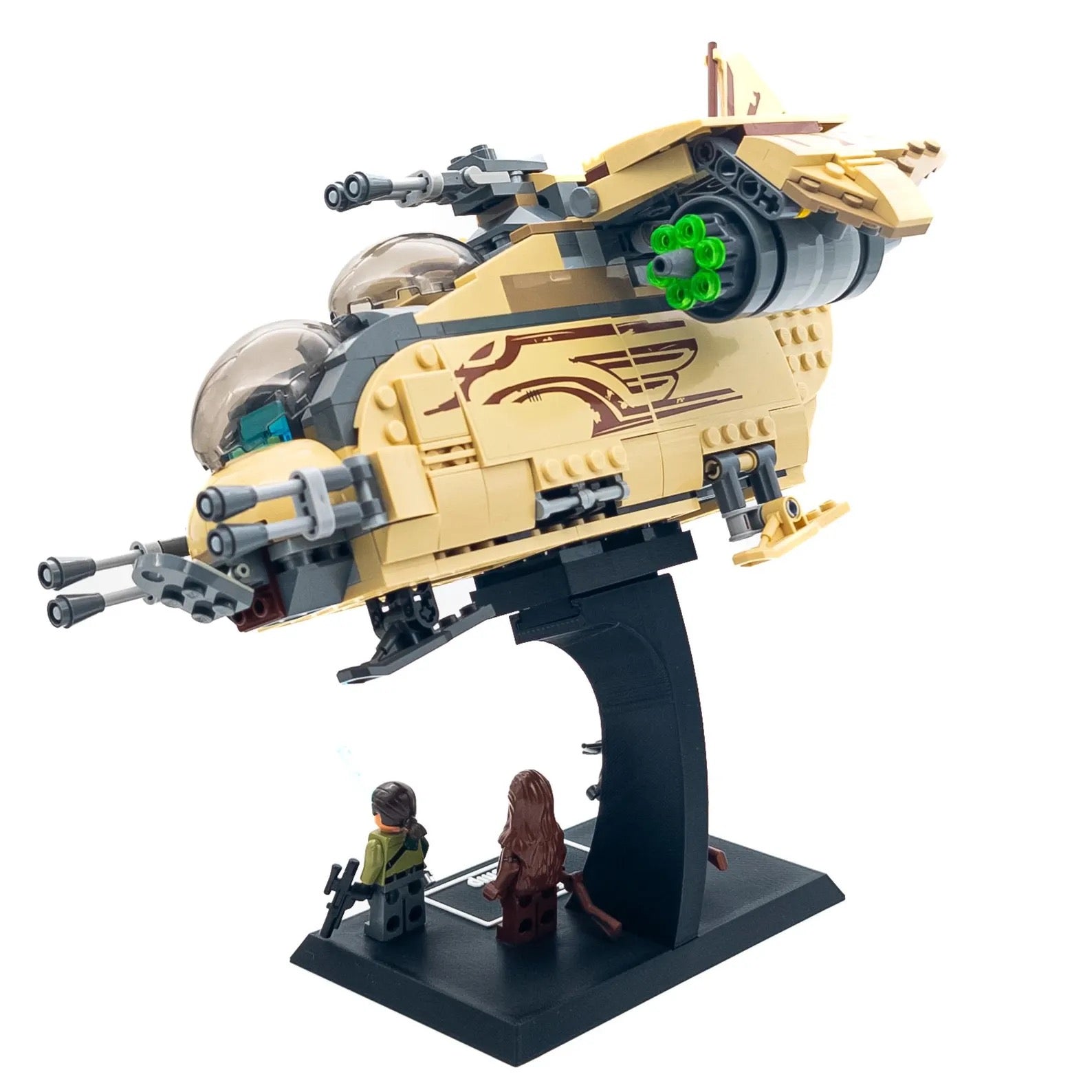 Display Stand for Lego Star Wars 75084 Wookiee Gunship | Rebels