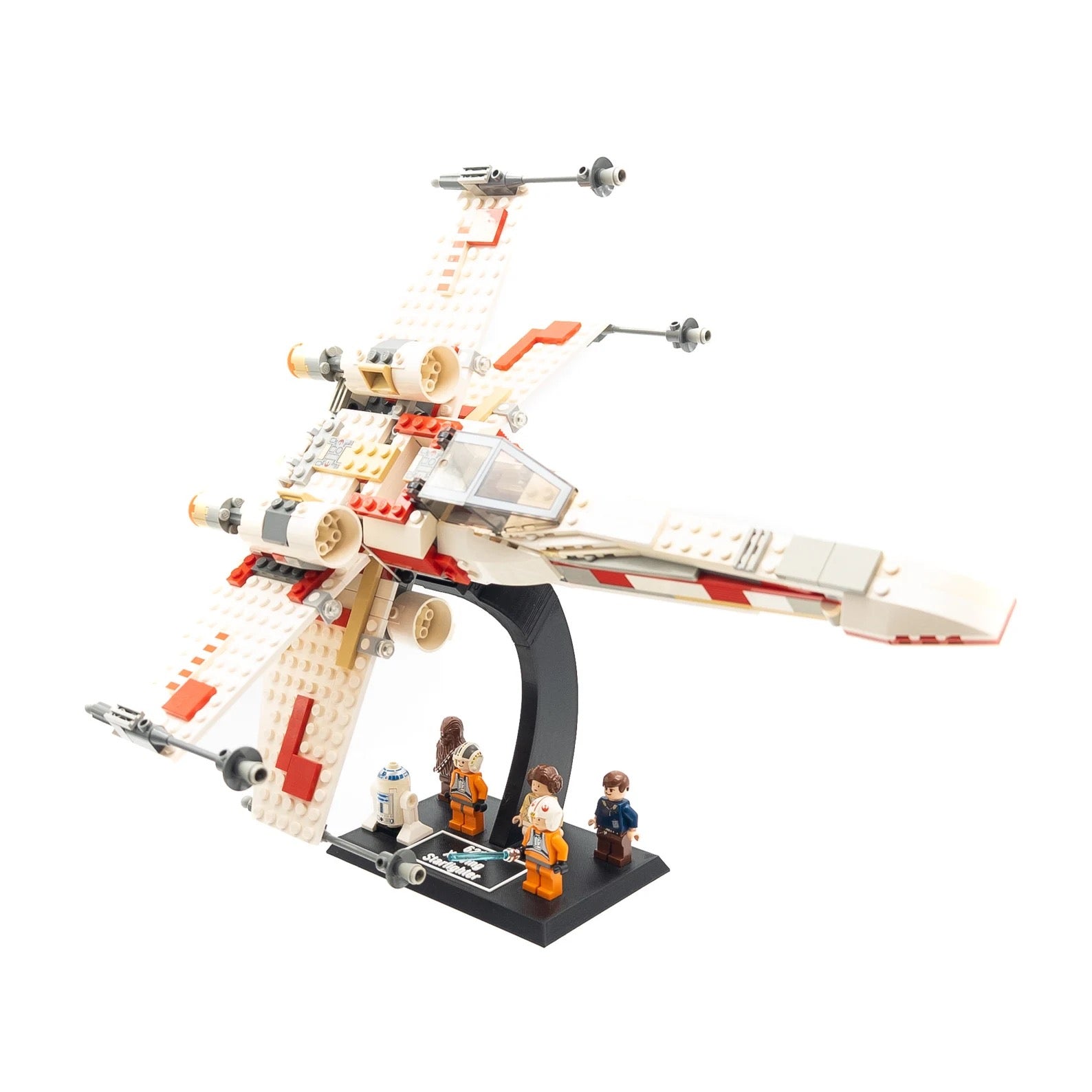 Display Stand for Lego Star Wars 6212 / 4502 X-Wing Fighter