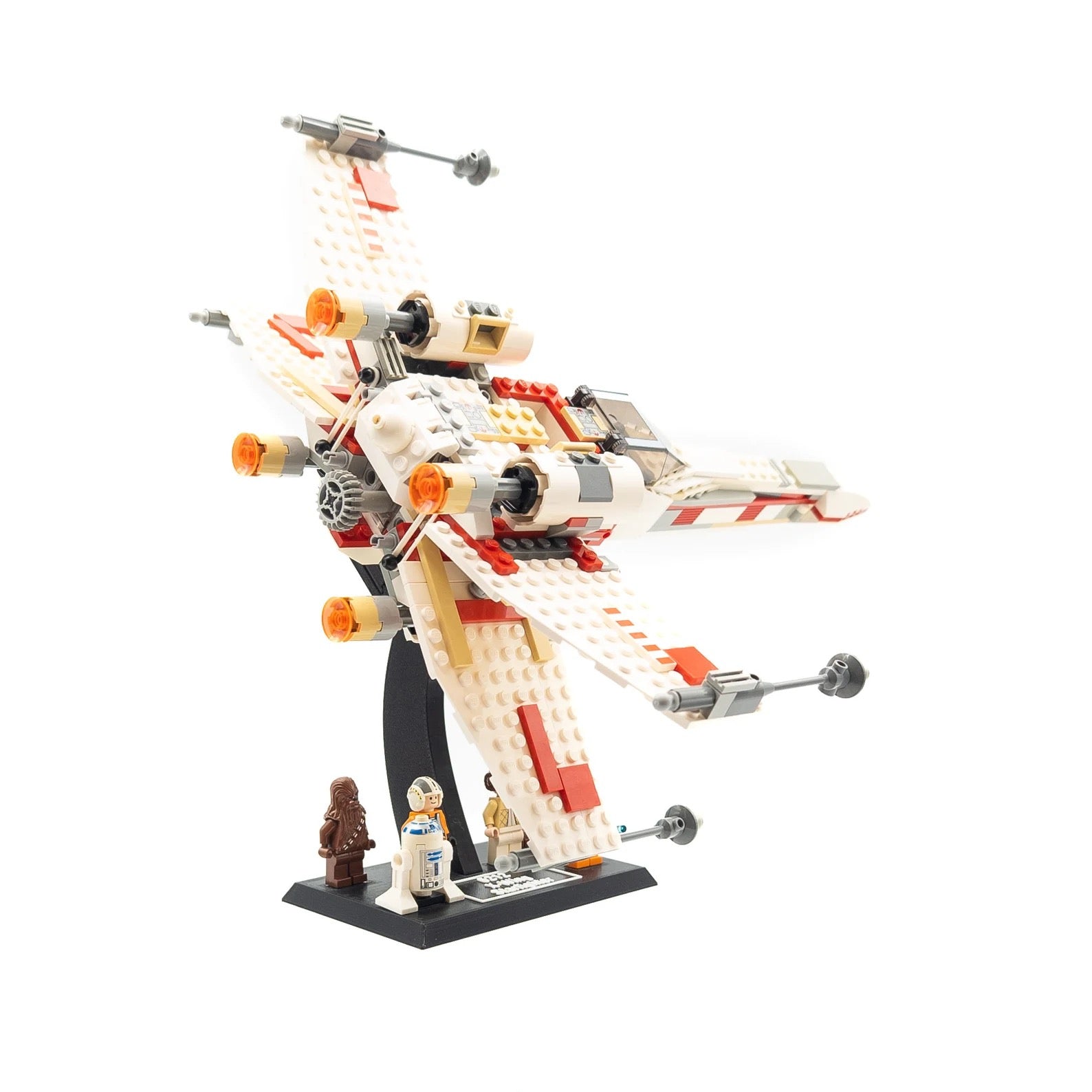 Display Stand for Lego Star Wars 6212 / 4502 X-Wing Fighter