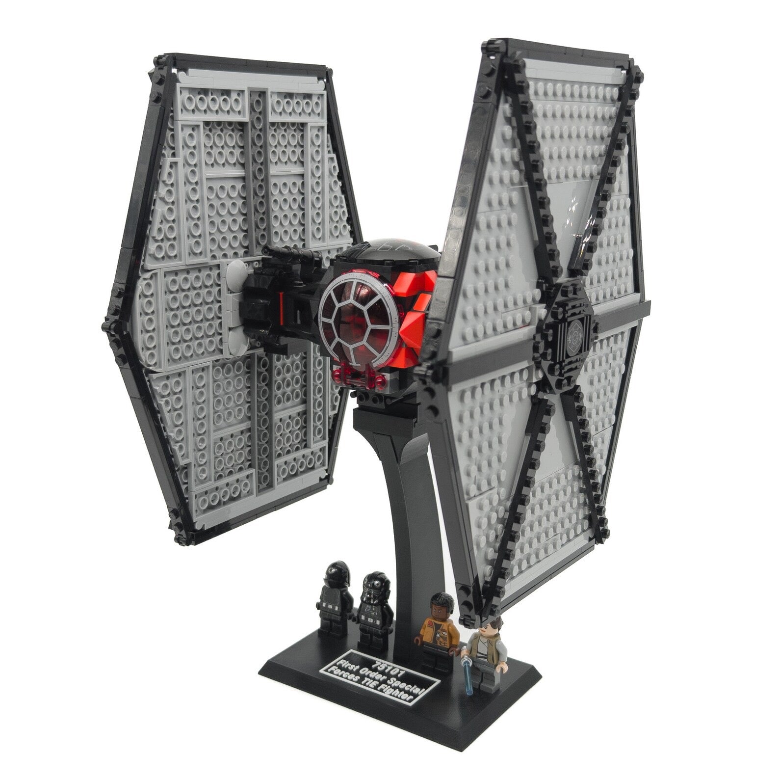 Display Stand for Lego Star Wars 75101 First Order Special Forces TIE Fighter / 75211
