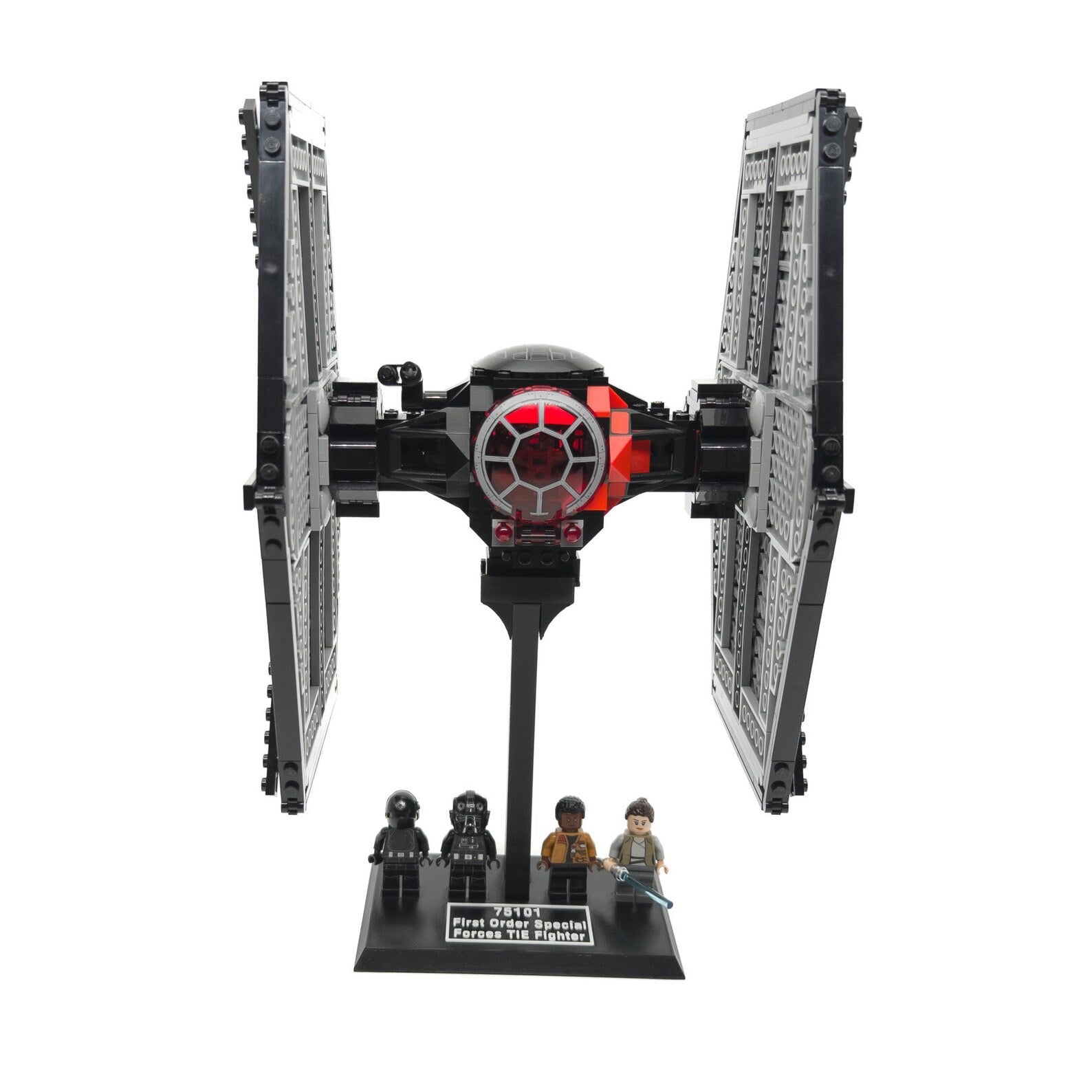 Display Stand for Lego Star Wars 75101 First Order Special Forces TIE Fighter / 75211