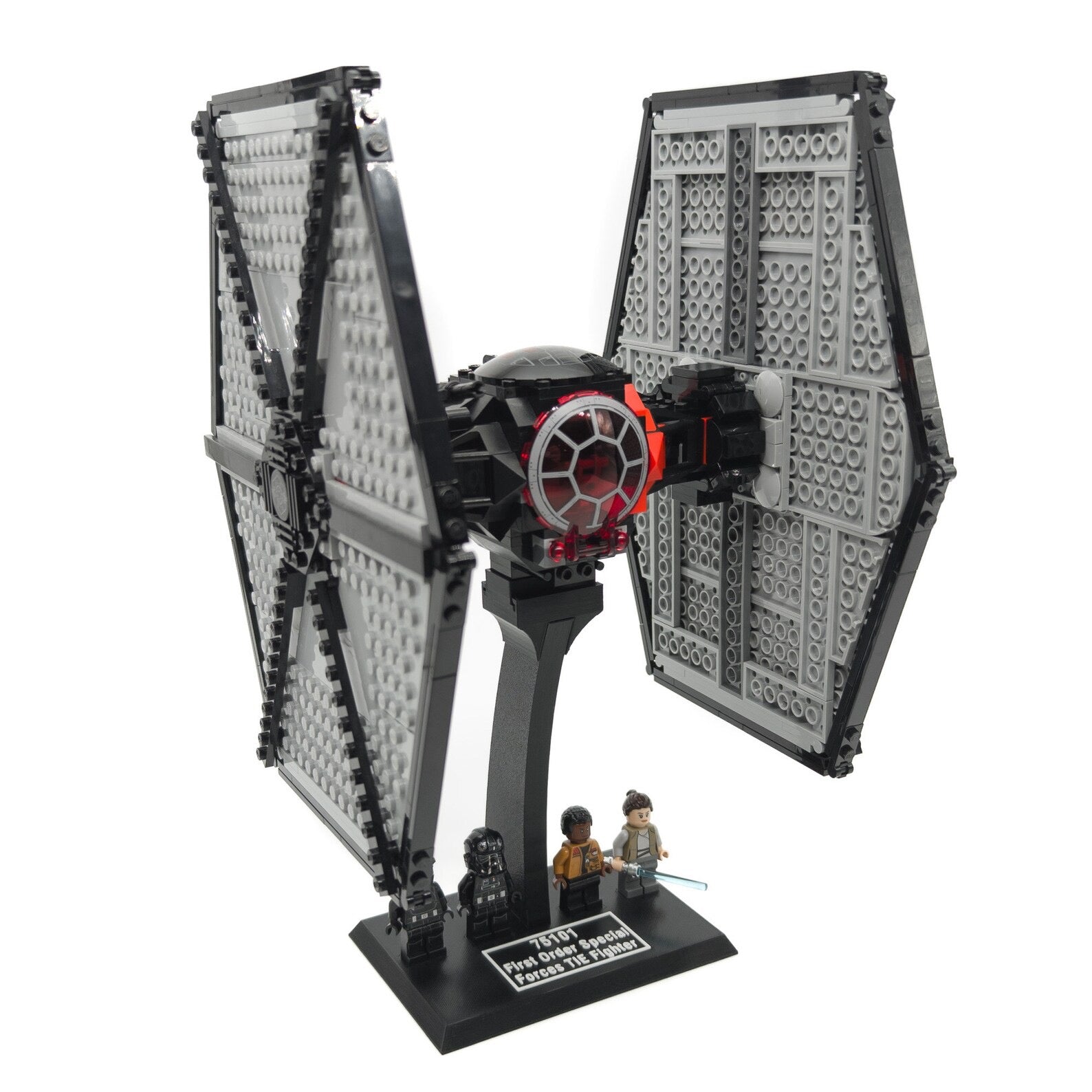 Display Stand for Lego Star Wars 75101 First Order Special Forces TIE Fighter / 75211