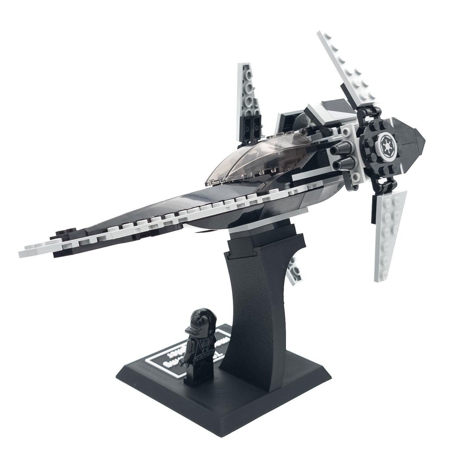 Display Stand for Lego Star Wars 6205 / 7915 / 75039 V-Wing Starfighter