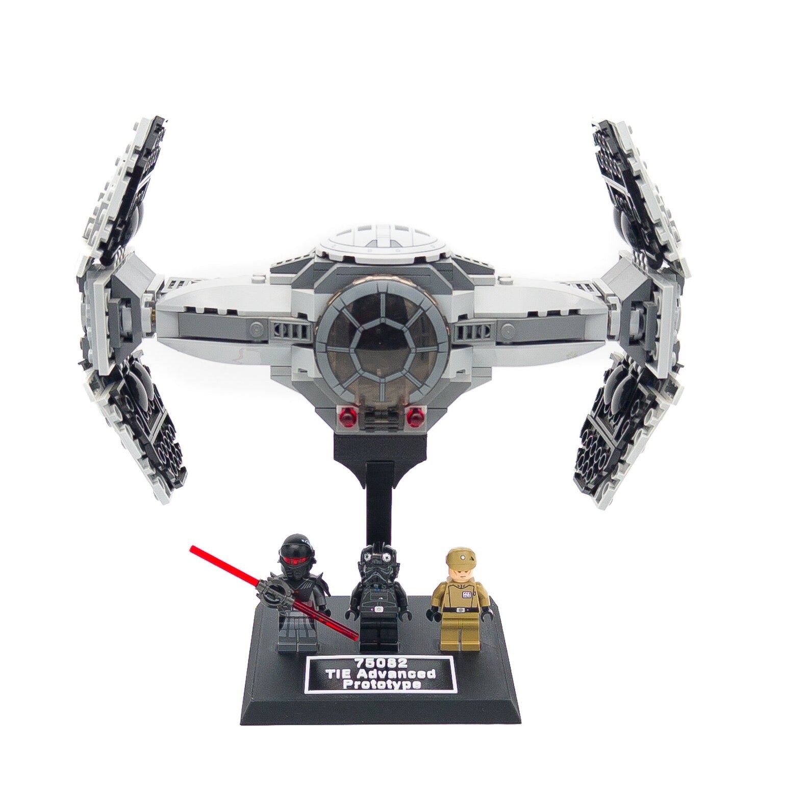 Display Stand for Lego Star Wars 75082 TIE Advanced Prototype