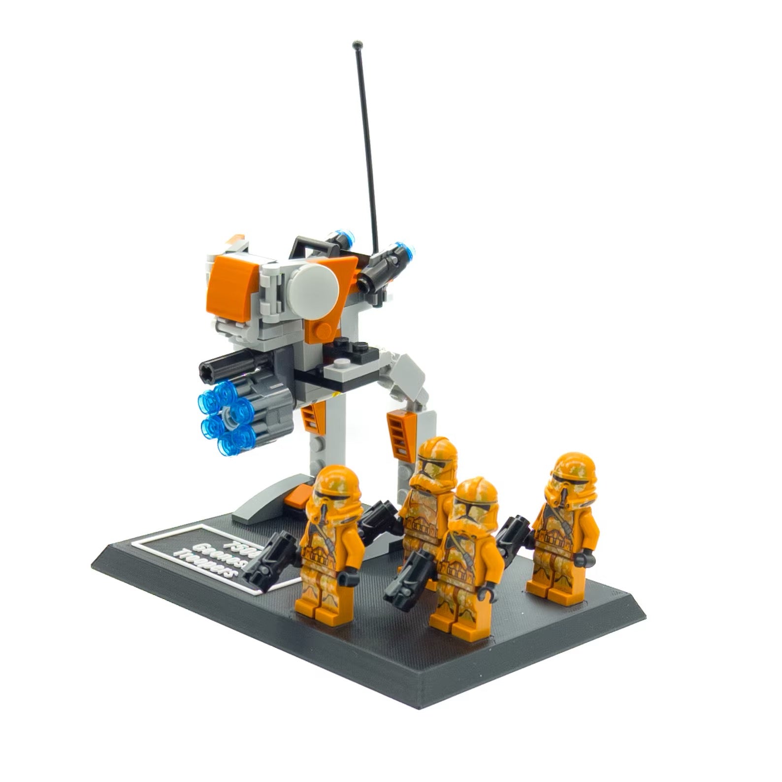 Display Stand for Lego Star Wars 75089 Geonosis Troopers