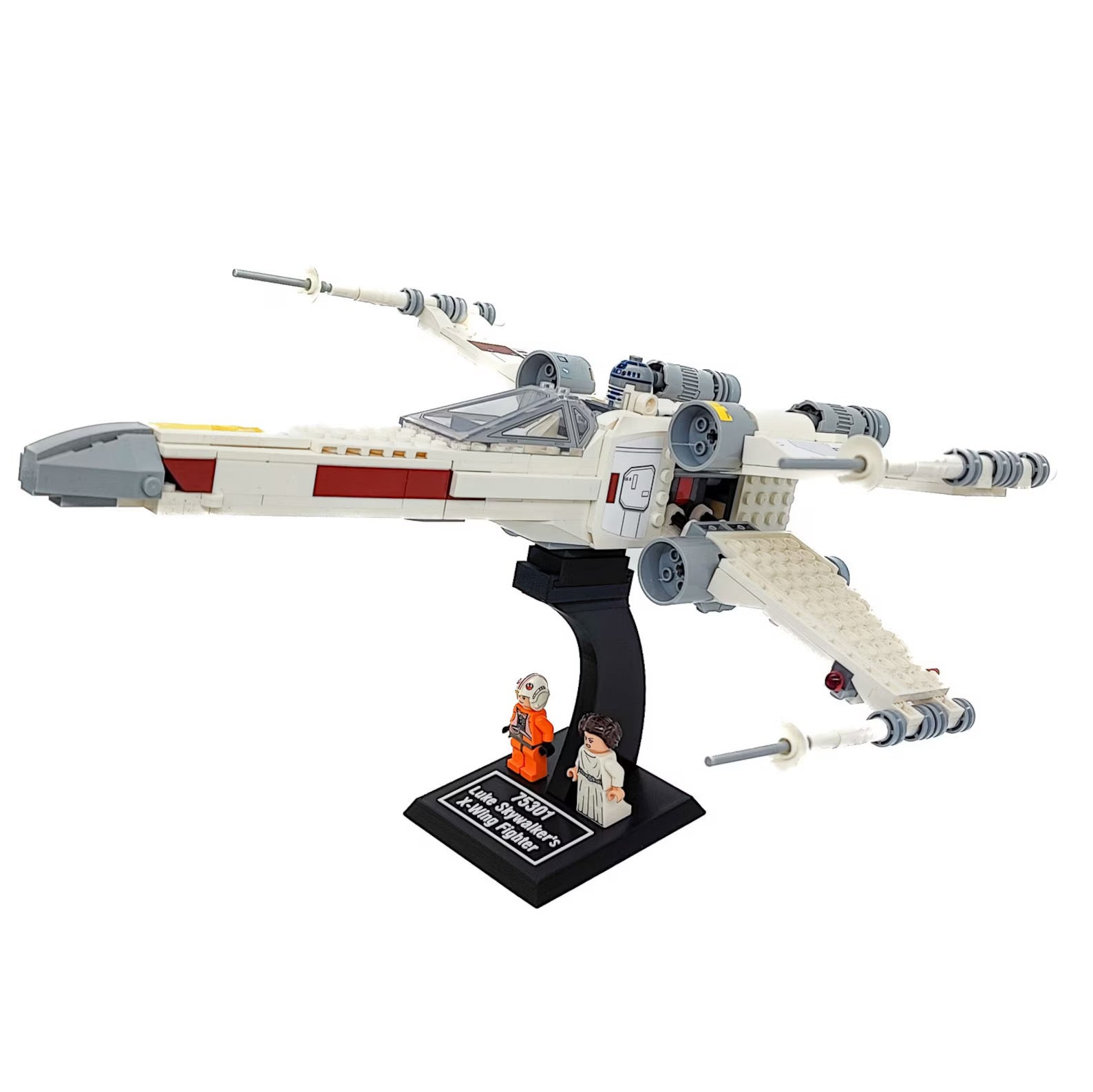 Display Stand Asc for Lego Star Wars 75301 / 75218 / 75273 / 75102 X-Wing Fighter