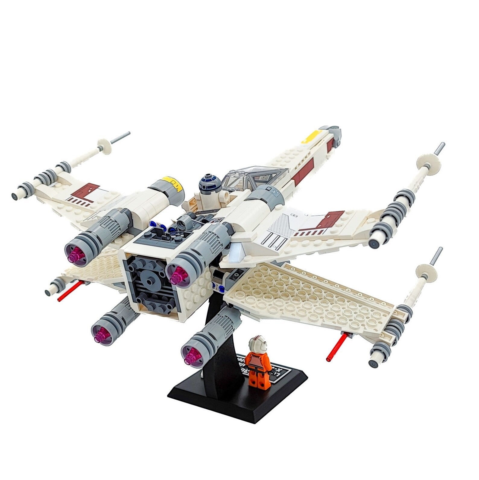 Display Stand Asc for Lego Star Wars 75301 / 75218 / 75273 / 75102 X-Wing Fighter