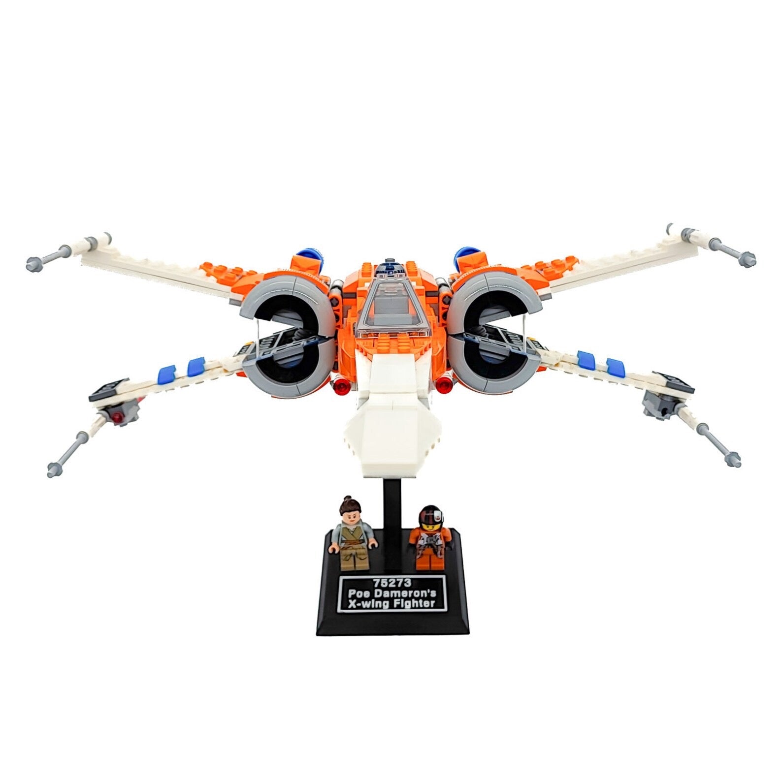 Display Stand Asc for Lego Star Wars 75301 / 75218 / 75273 / 75102 X-Wing Fighter