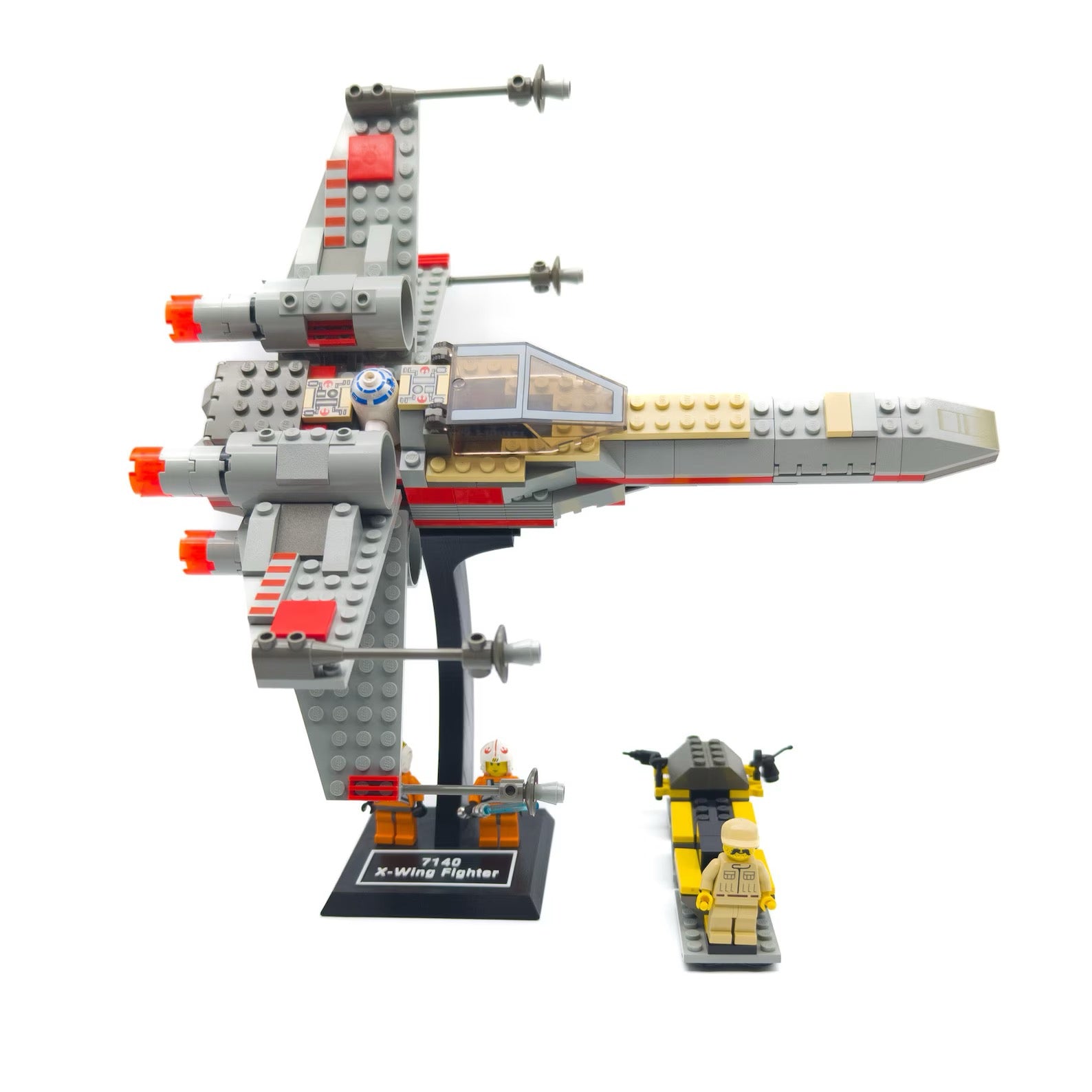 Display Stand for Lego Star Wars 7140 / 7142 X-Wing Fighter