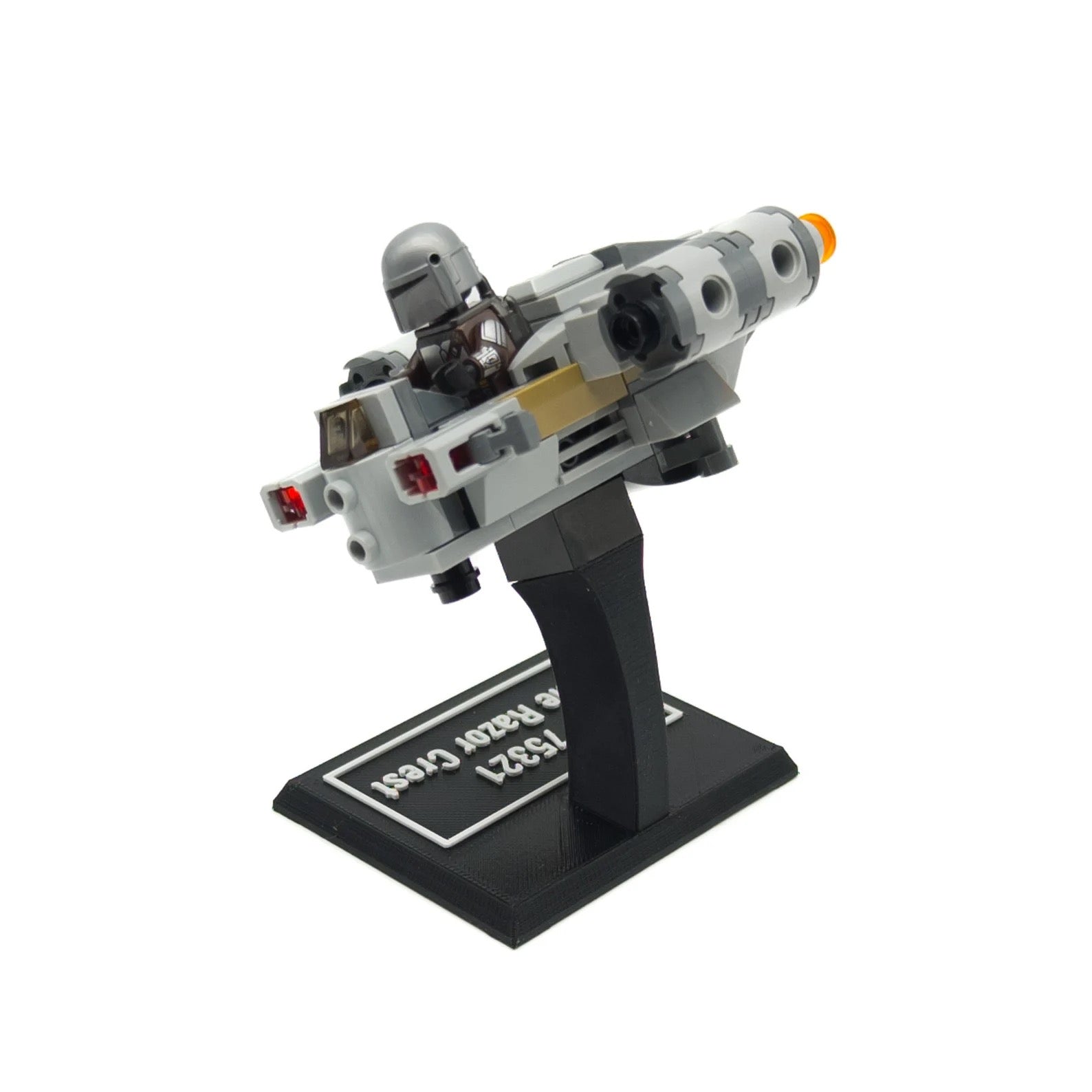 Display Stand for Lego Star Wars 75321 The Razor Crest Microfighter
