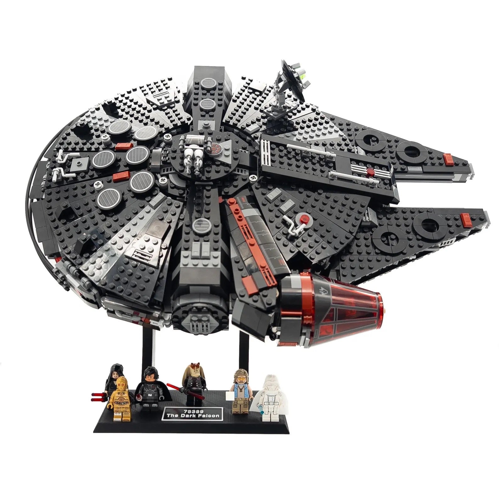 Display Stand for Lego Star Wars 75389 The Dark Falcon | Millennium Falcon