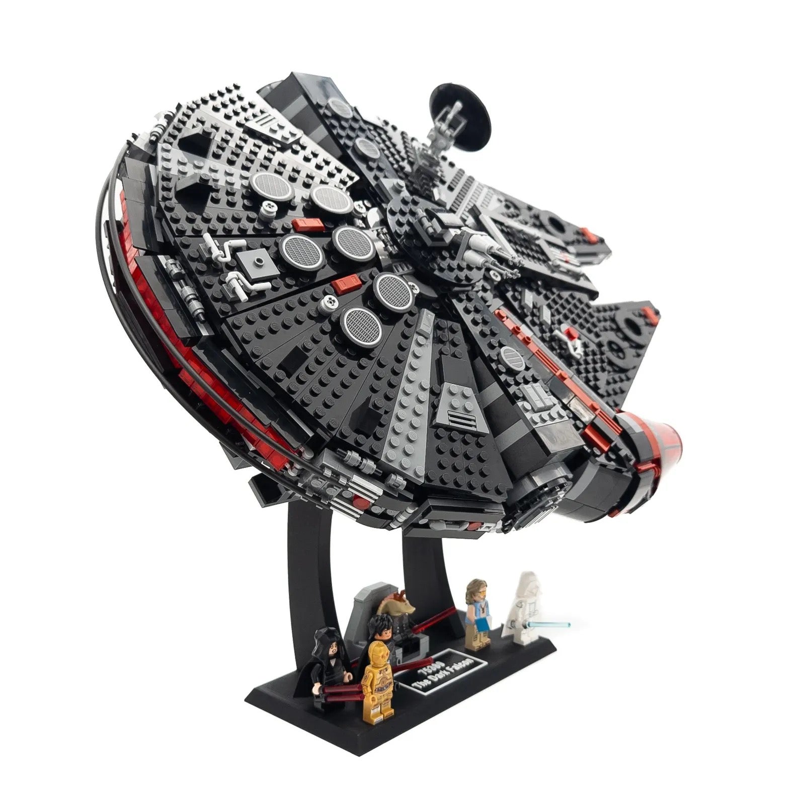 Display Stand for Lego Star Wars 75389 The Dark Falcon | Millennium Falcon