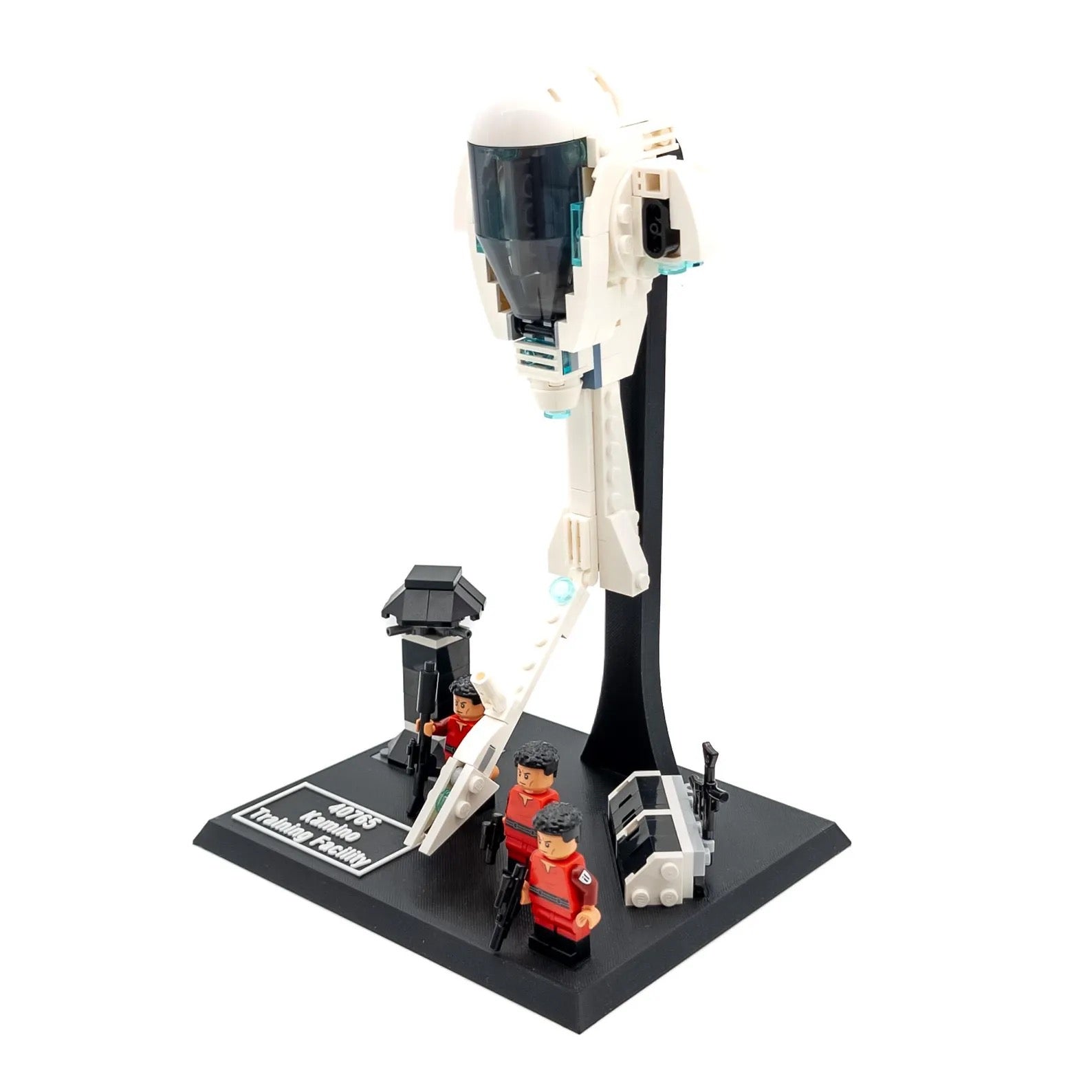 Display Stand for Lego Star Wars 40765 Kamino Training Facility