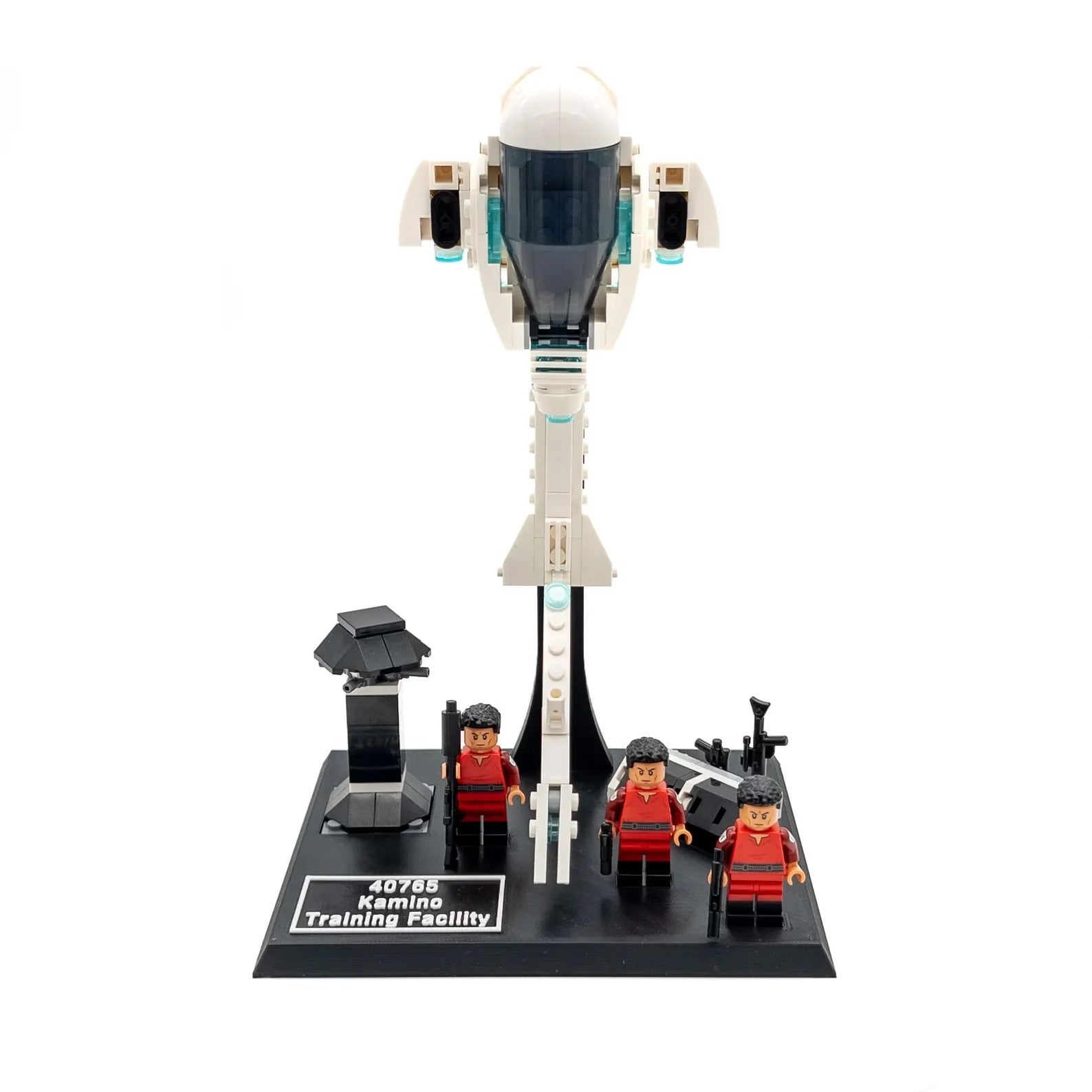 Display Stand for Lego Star Wars 40765 Kamino Training Facility