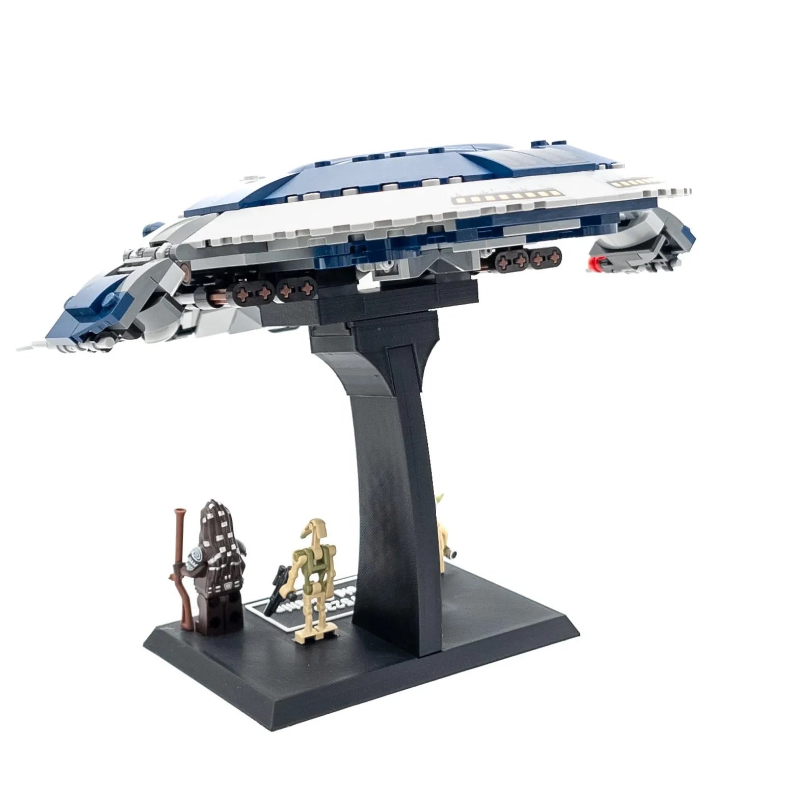 Display Stand for Lego Star Wars 75233 Droid Gunship