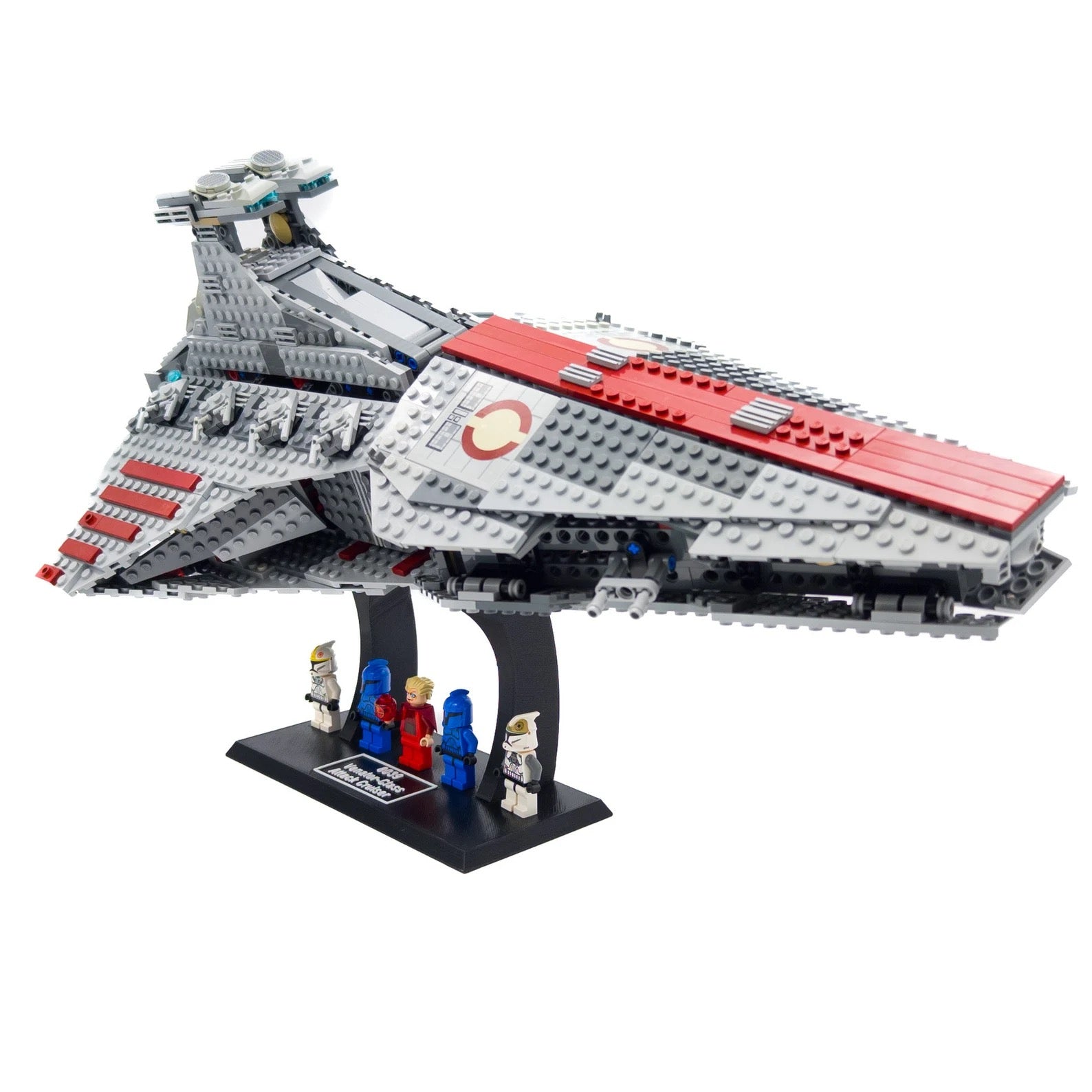 Display Stand for Lego Star Wars 8039 Venator-Class Republic Attack Cruiser