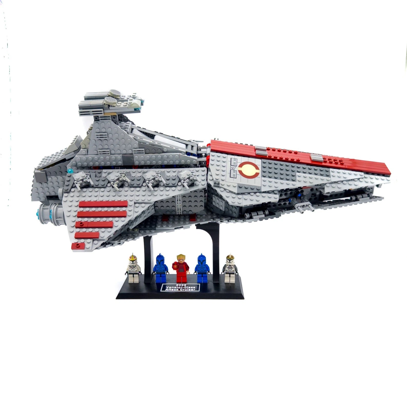 Display Stand for Lego Star Wars 8039 Venator-Class Republic Attack Cruiser