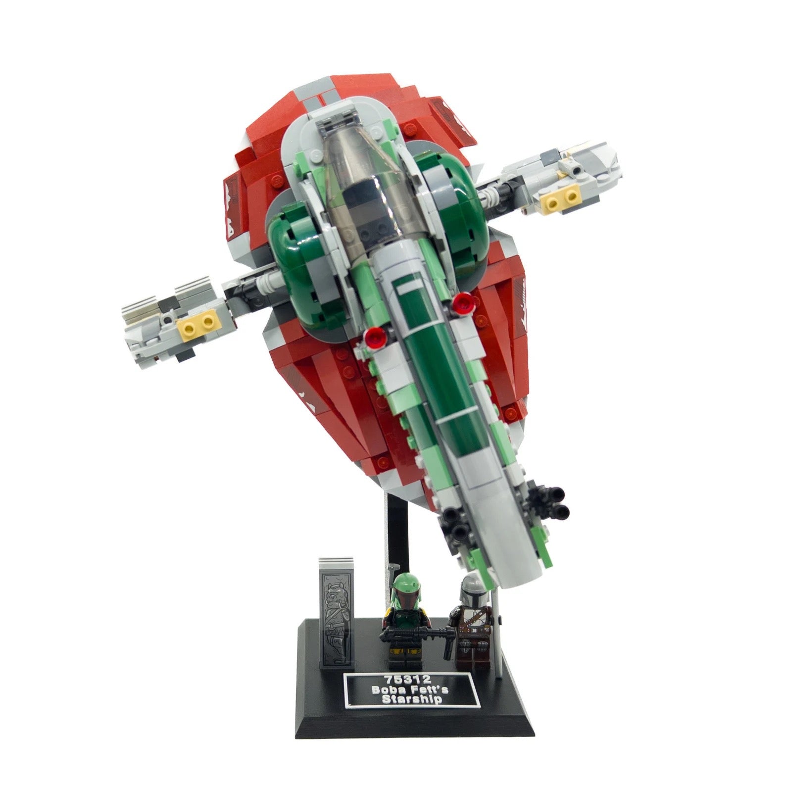 Display Stand for Lego Star Wars 75312 Boba Fett's Starship / Slave-I