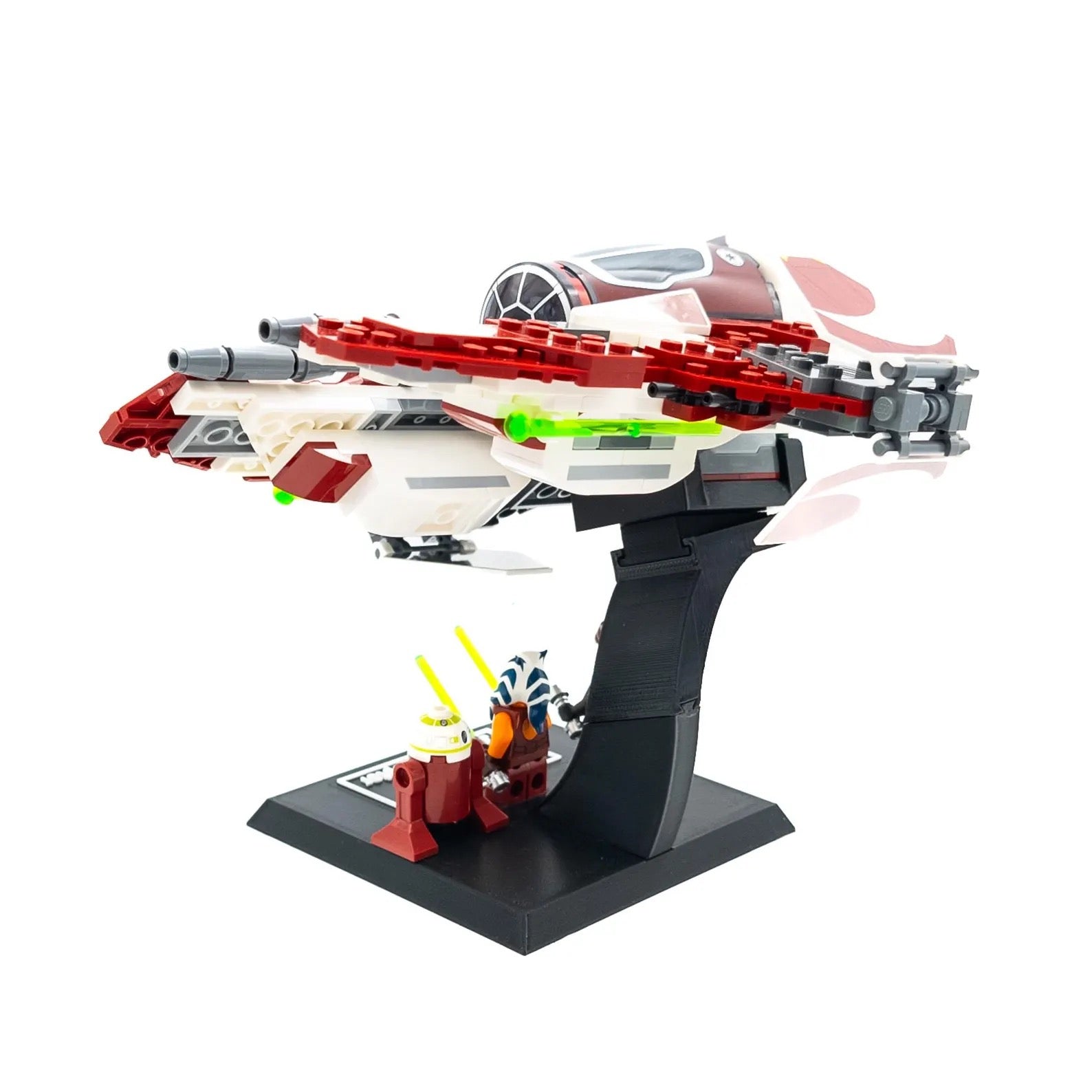 Display Stand for Lego Star Wars 75401 Ahsoka's Jedi Interceptor