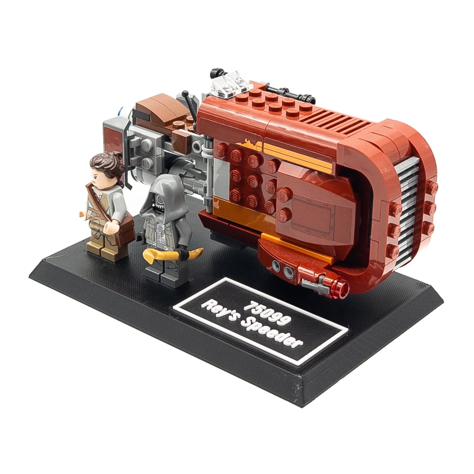 Display Stand for Lego Star Wars 75099 Rey's Speeder