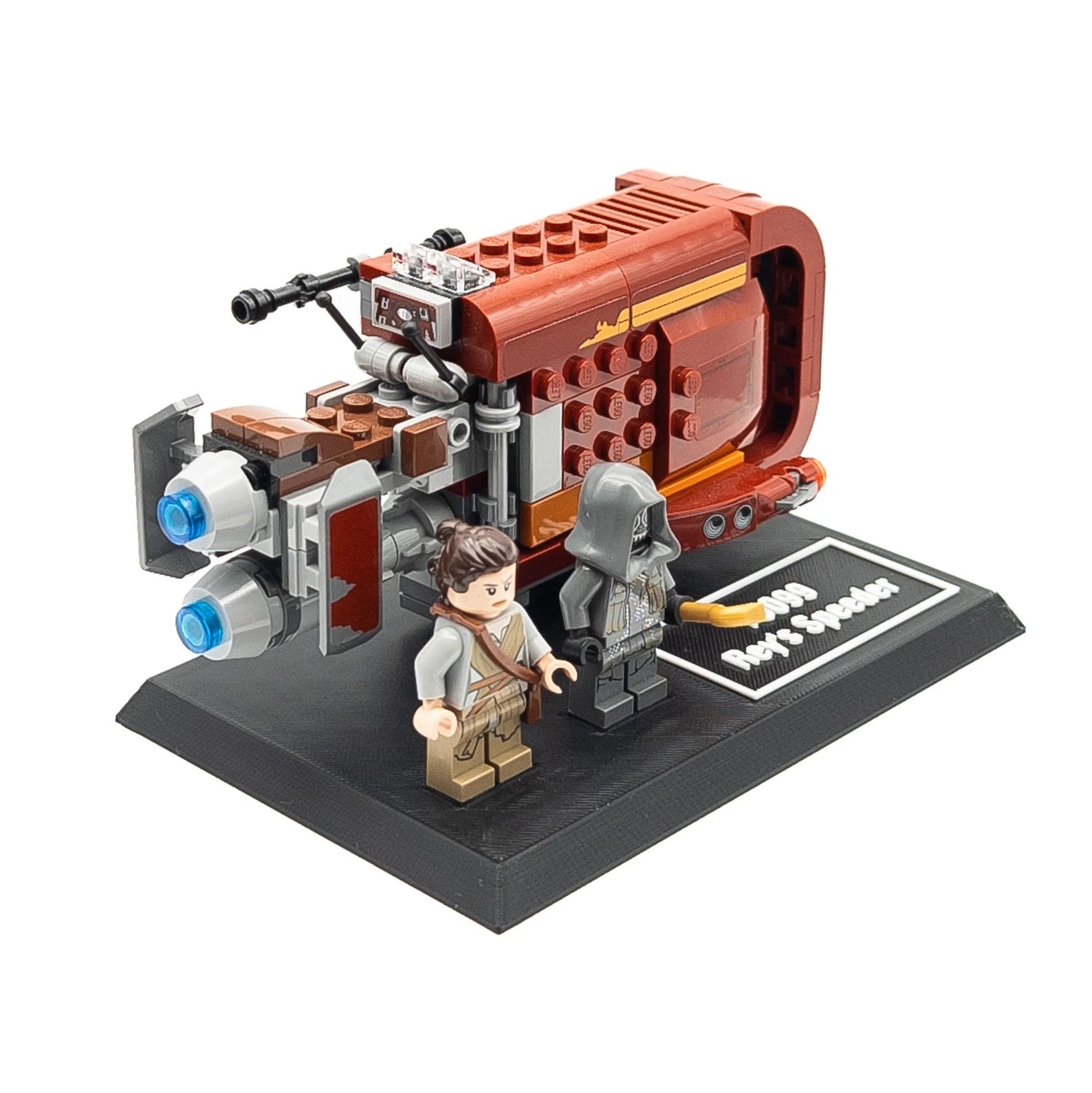 Display Stand for Lego Star Wars 75099 Rey's Speeder