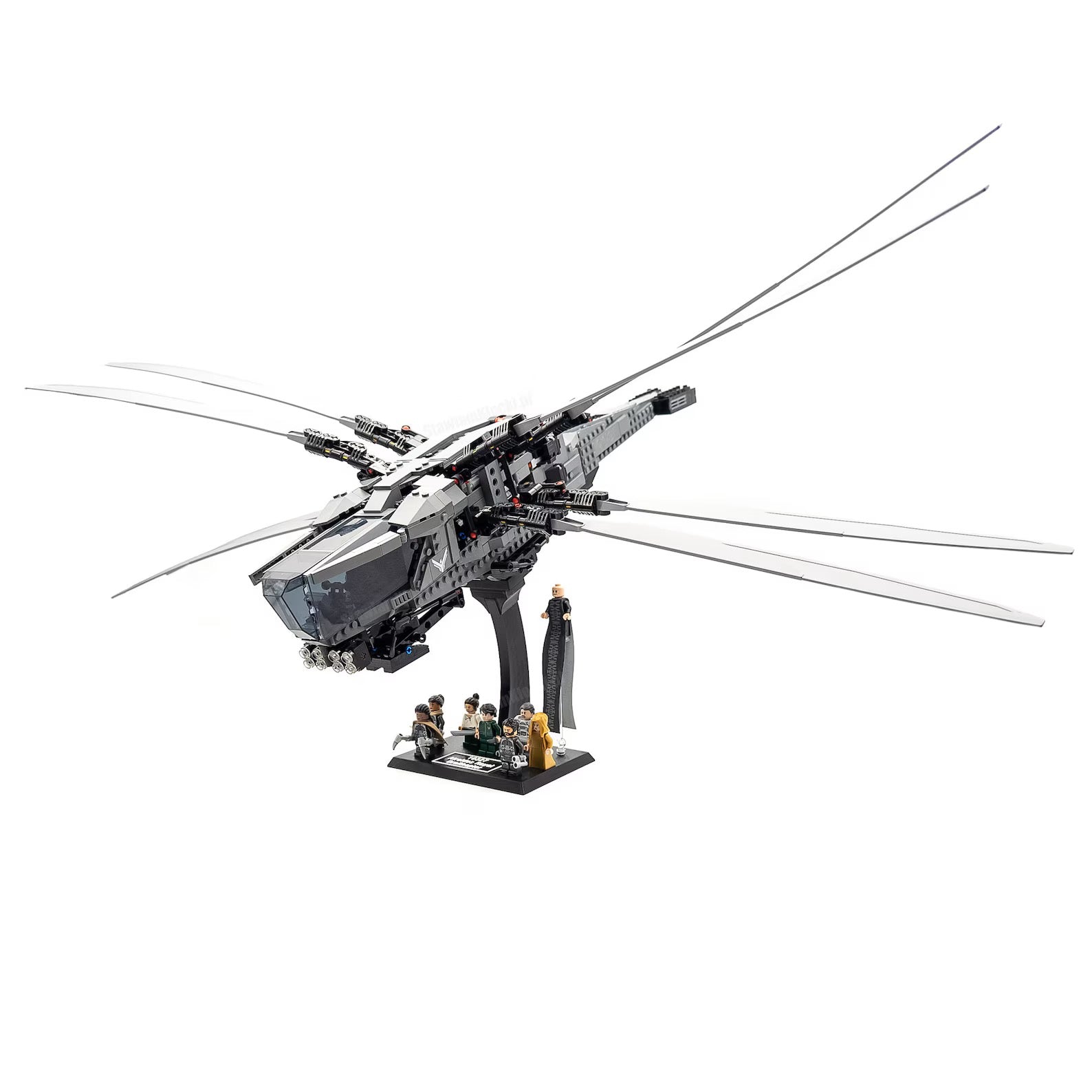 Display Stand for LEGO 10327 ICONS Dune Atreides Royal Ornithopter