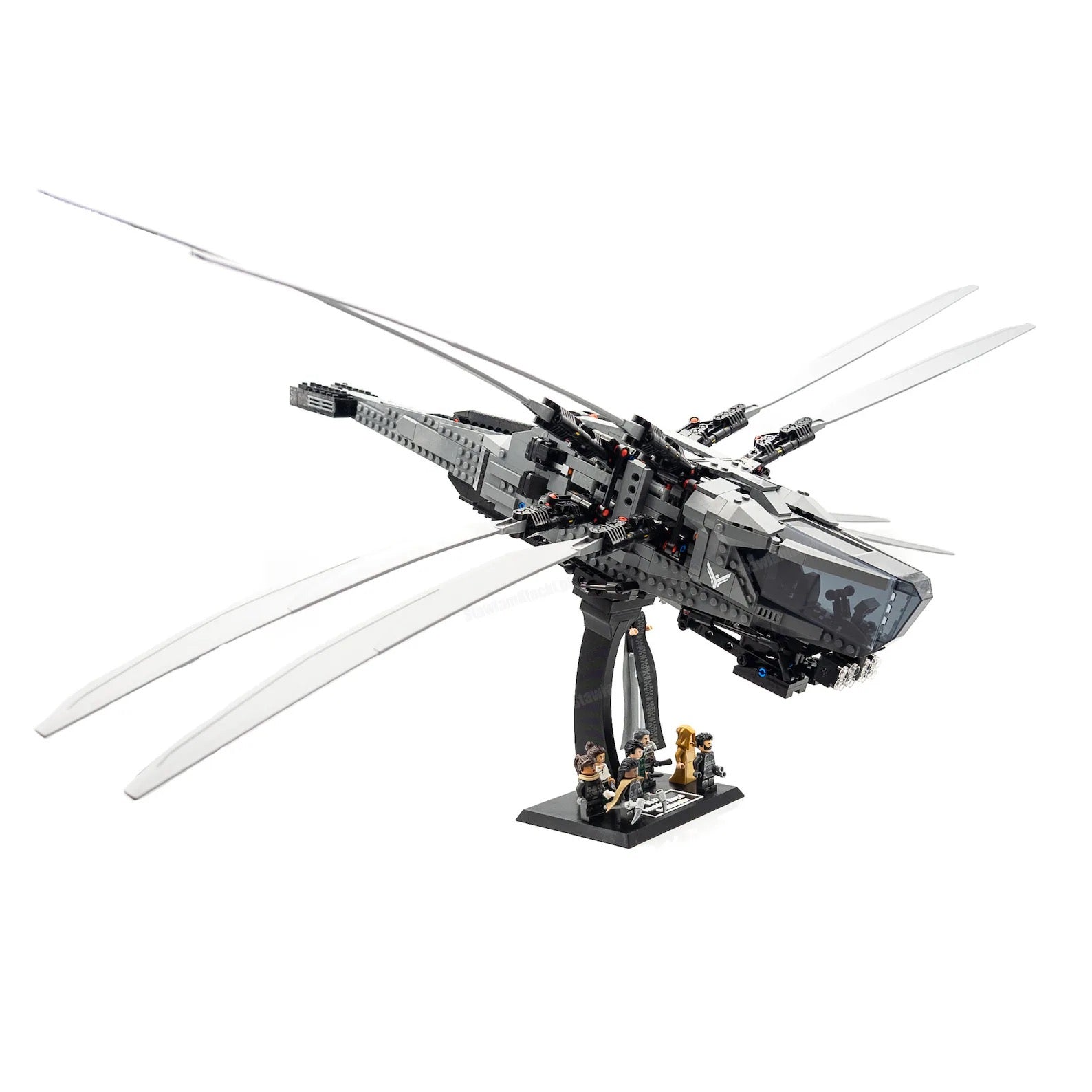 Display Stand for LEGO 10327 ICONS Dune Atreides Royal Ornithopter