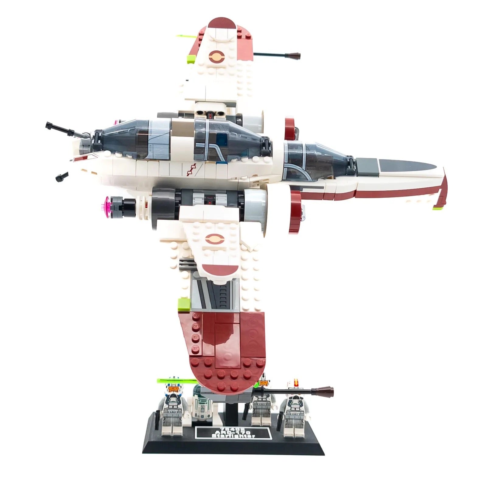 Display Stand for Lego Star Wars 75402 ARC-170 Starfighter