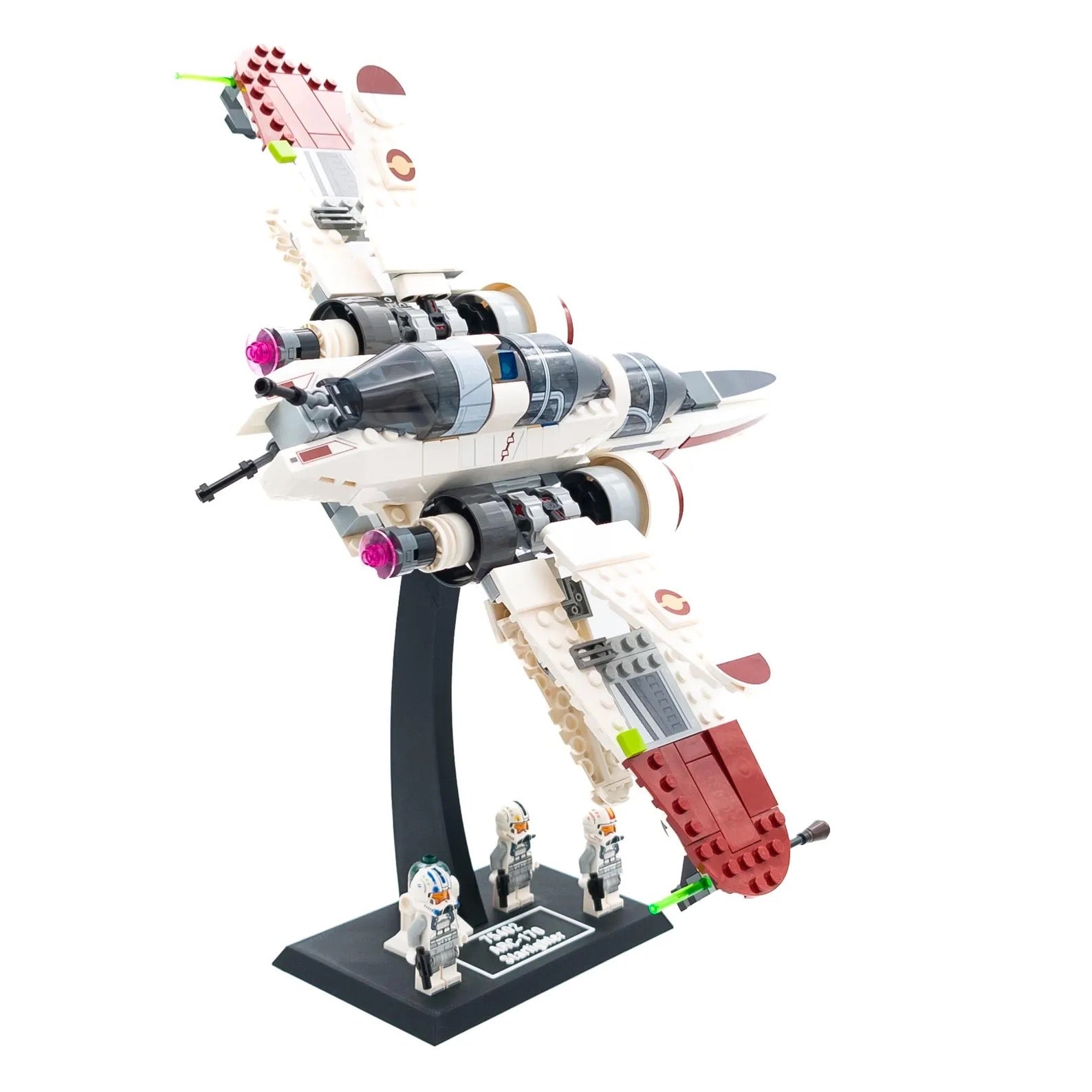 Display Stand for Lego Star Wars 75402 ARC-170 Starfighter