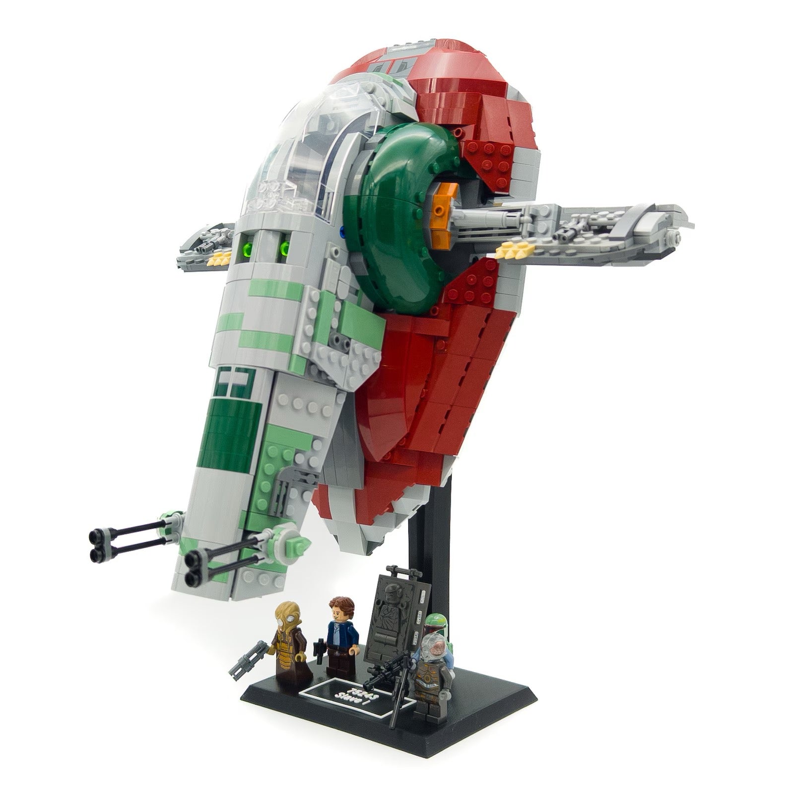 Display Stand for Lego Star Wars 75243 Slave-I 20th Anniversary Edition